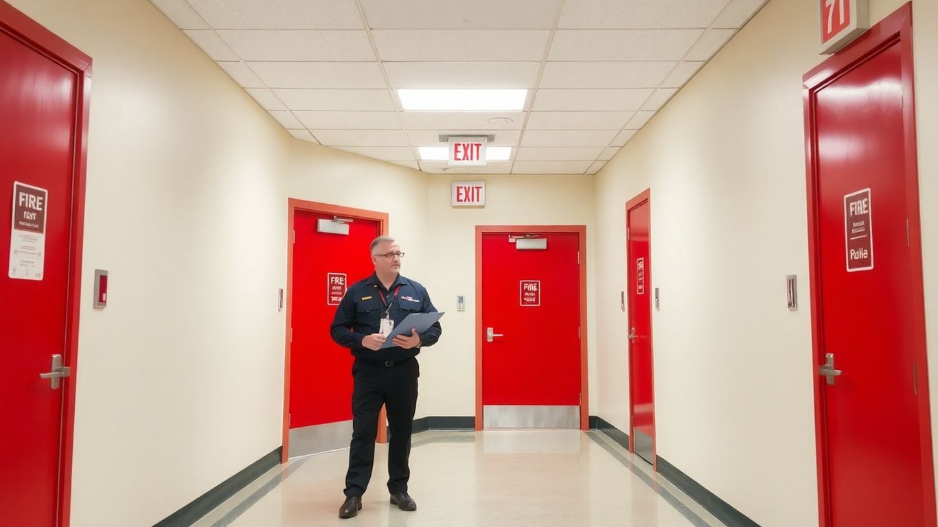 Annual Fire Door Inspections: Ensuring Facility Compliance and Safety