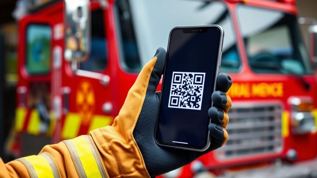 Marin County Fire Department Pilots QR Code Stickers for Instant ...