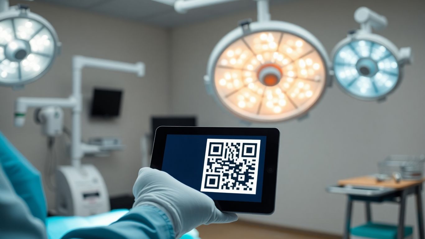 QR Codes Revolutionize Operating Room Equipment Management and Training
