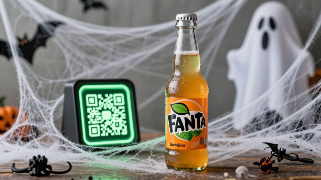 Fanta Unleashes 'Beetlejuice' Flavor and QR Code Magic for Spooky ...