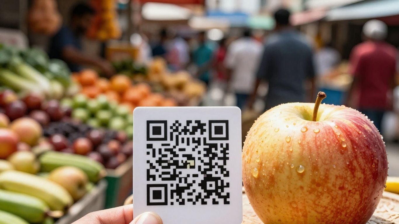 QR Codes Revolutionize India's Food Supply Chain Transparency