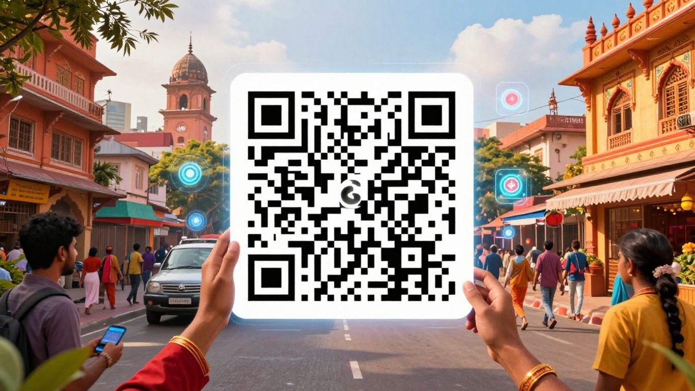 QR Codes Revolutionize Information Access and Digital Services Across India