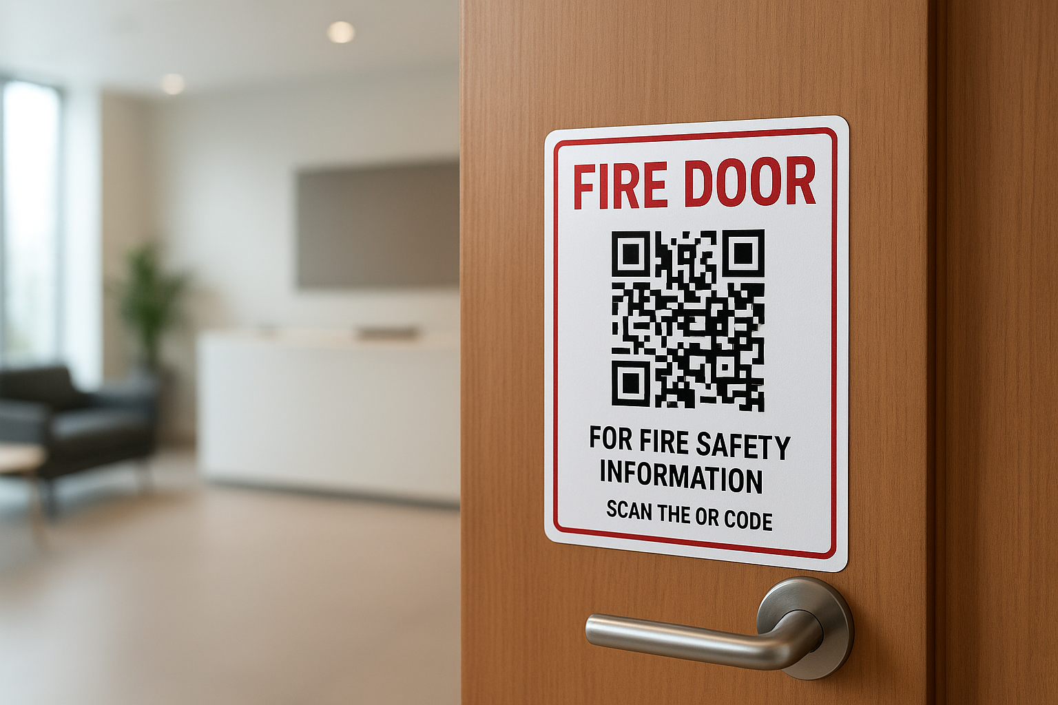Fire Door Compliance Stickers: What Every Responsible Person Must Know