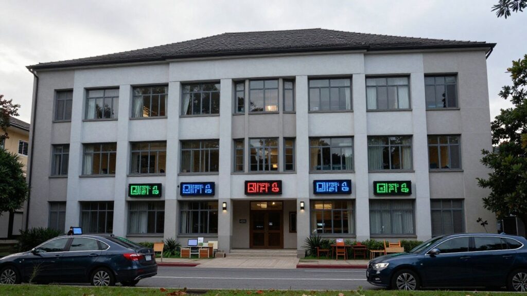 School and local government buildings with asset tracking technology.