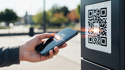 QR codes for equipment and machinery