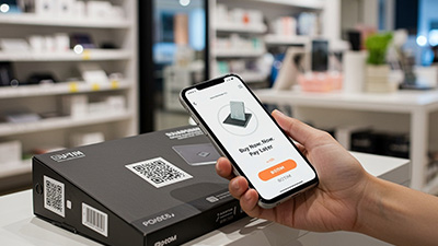 QR codes for product packaging
