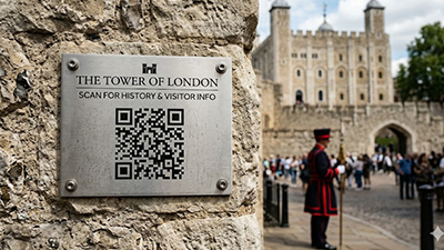 QR codes for tourism, heritage and visitor attractions