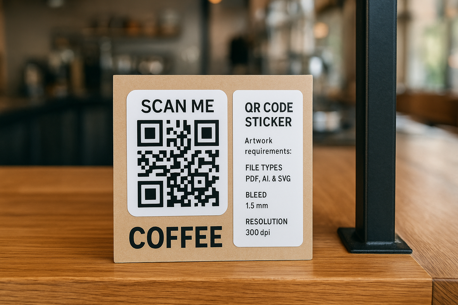 QR Code Sticker Artwork Requirements: What to Send Before You Order